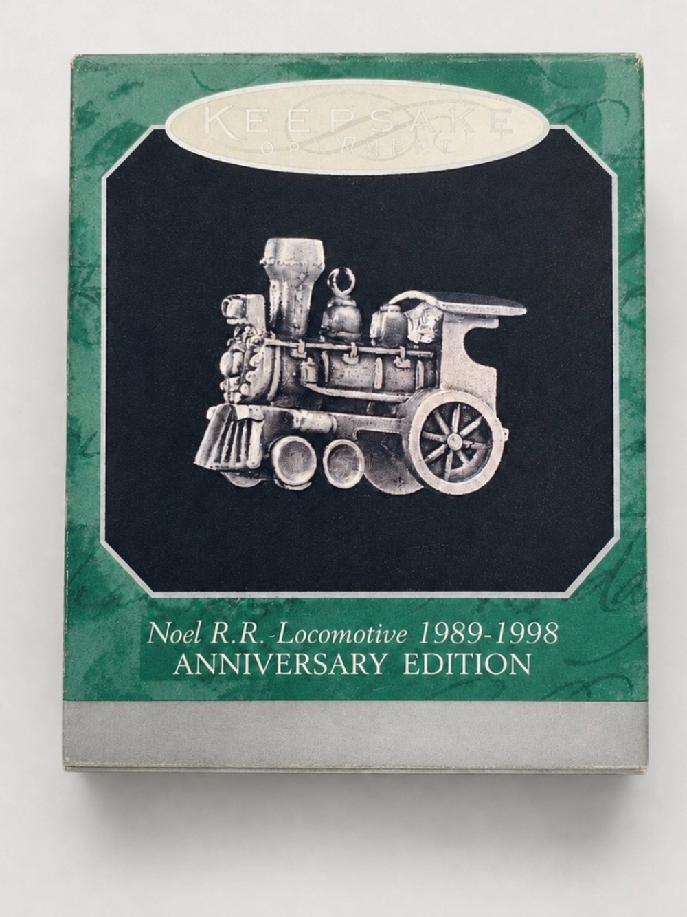 Hallmark Keepsake Ornament Mini Noel R.R. Locomotive, 1998